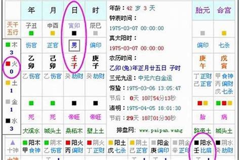 命盤五行|八字五行查詢